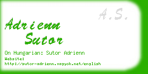 adrienn sutor business card